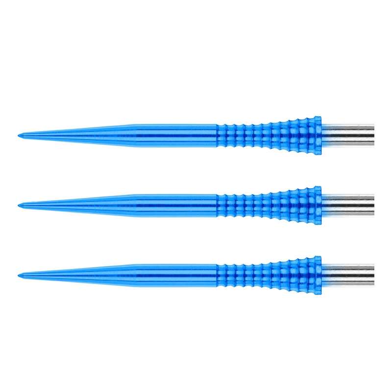 Dragon Specialist Dart Points -Blue Raptor GT Gripped Points 35mm Blue