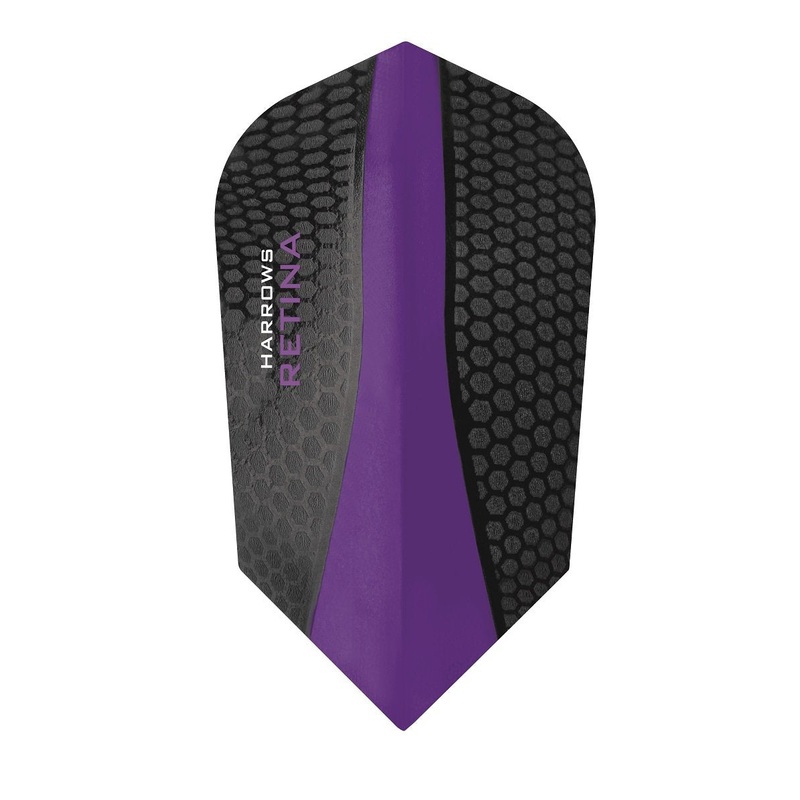 Harrows Retina Slim Purple Dart Flights Purple