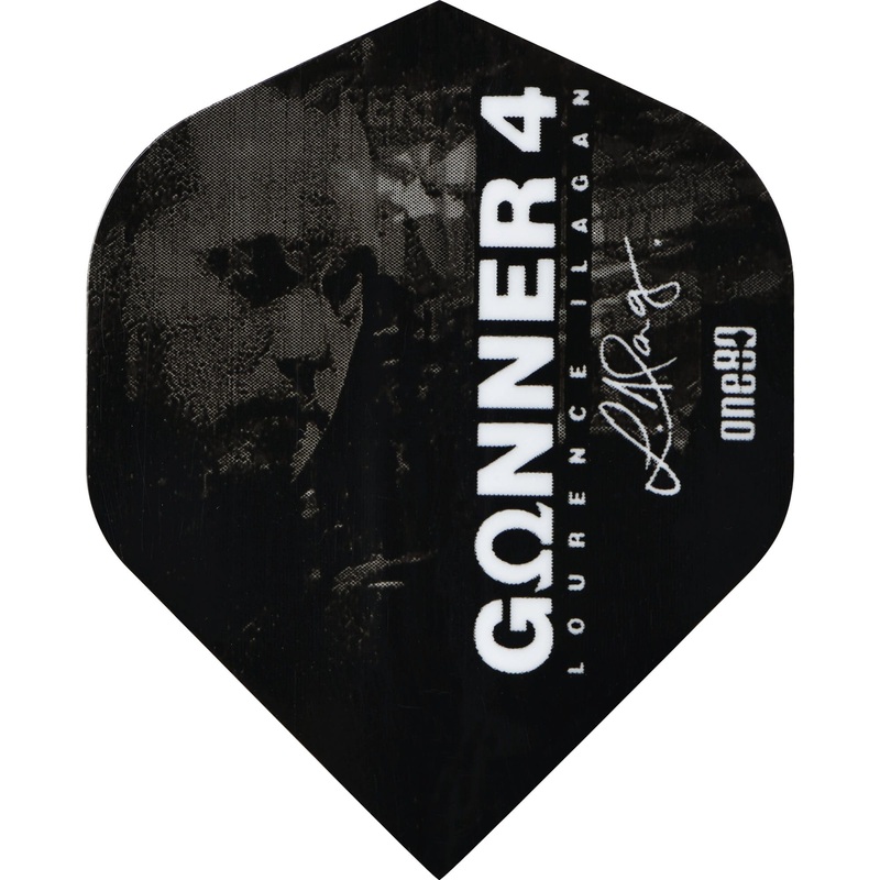 One80 Dart Flights – 100 Micron – Standard No2 – Gunner 4