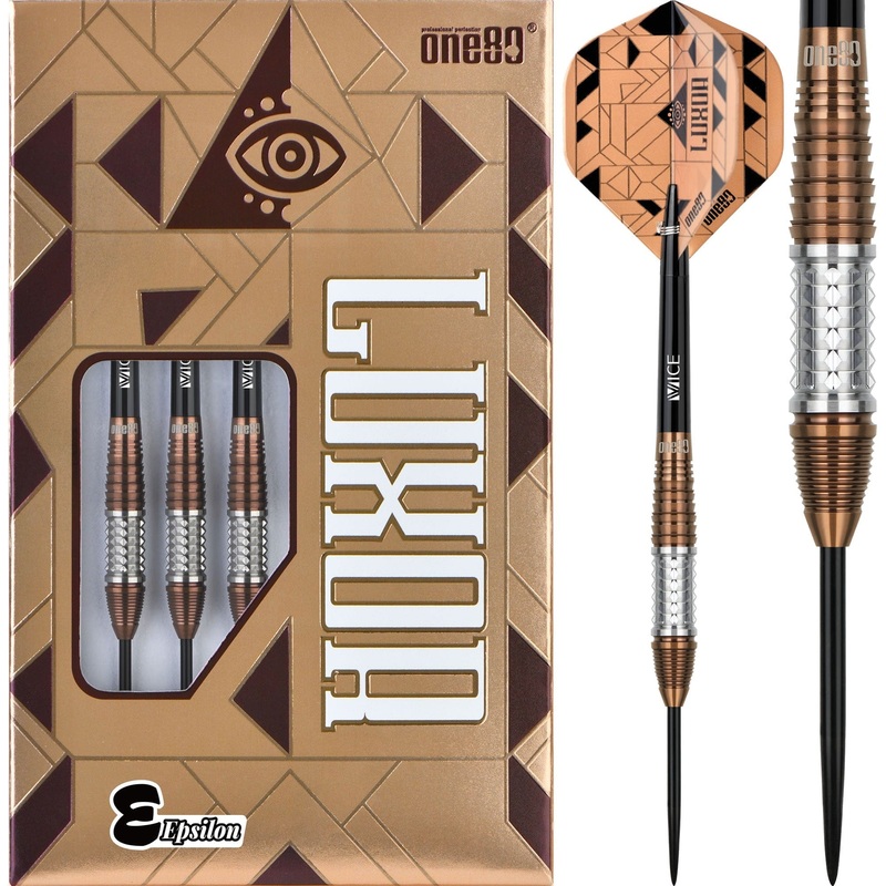 One80 Luxor Darts – Steel Tip – 90% Tungsten – Epsilon 21g