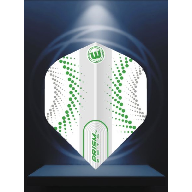 Prism Zeta White & Green Standard 100 Micron Poly metronic extra thick