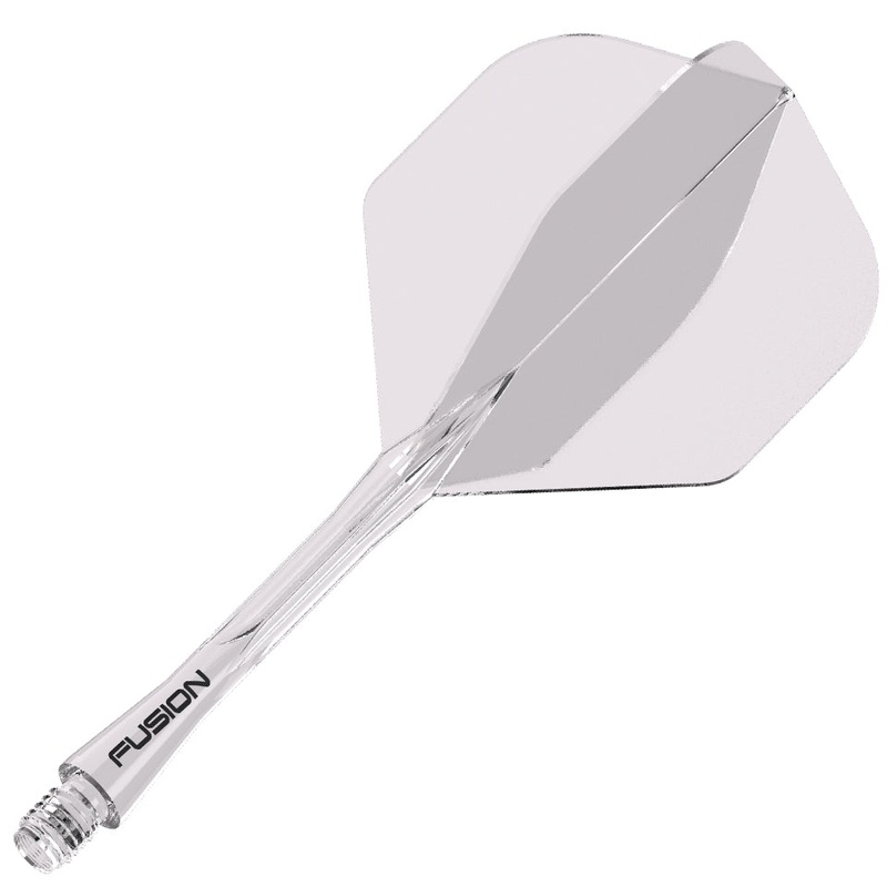 Winmau Fusion Integrated Flight & Shaft System – No2 Medium Clear