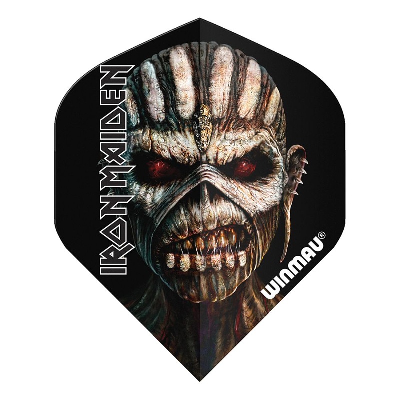 Winmau Rock Legends Iron Maiden Book Of Souls Standard Flights No2 Standard