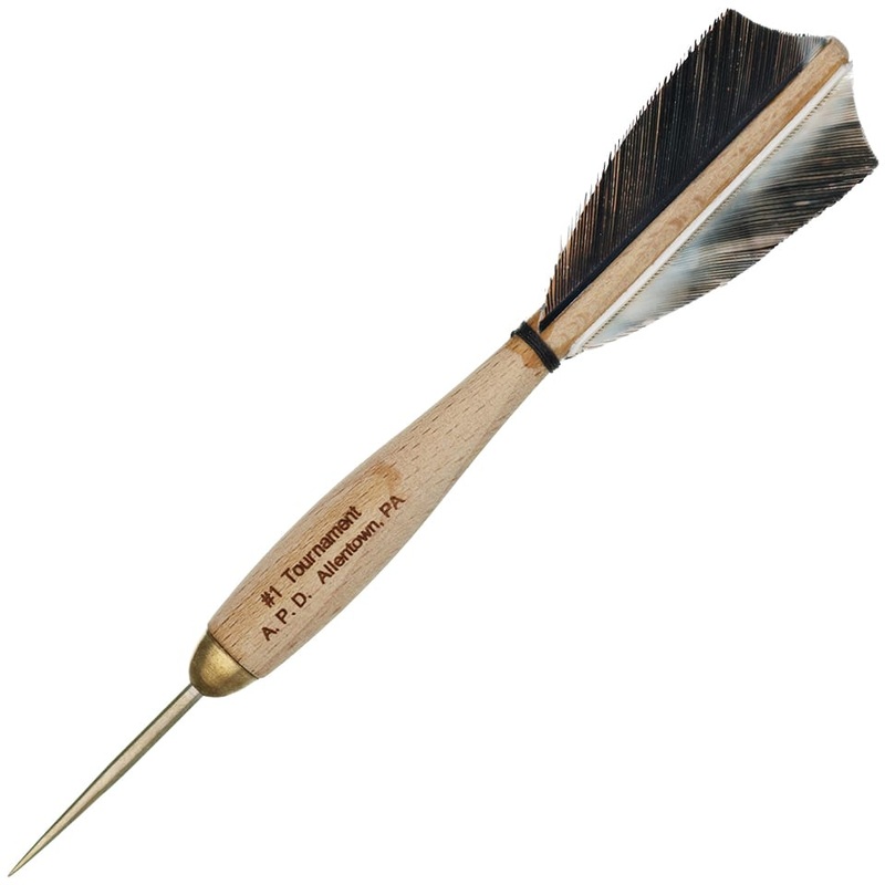 American Pro Dart Woody Steel Tip Darts – 13.5gm White Camouflage (4 Sets)