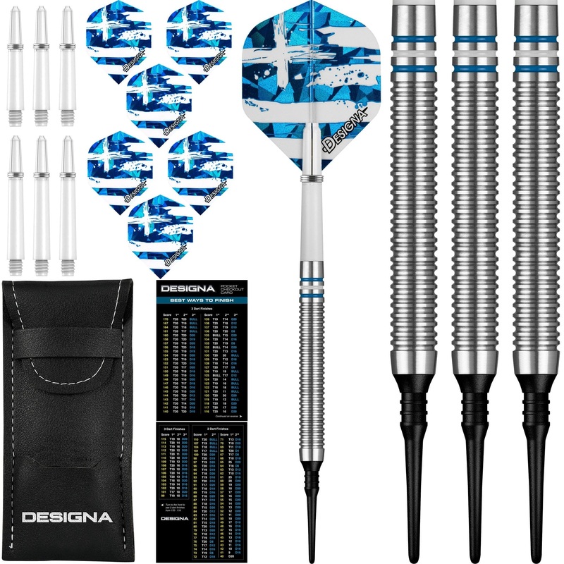 *Designa Patriot-X Darts – Soft Tip – Greece 20g