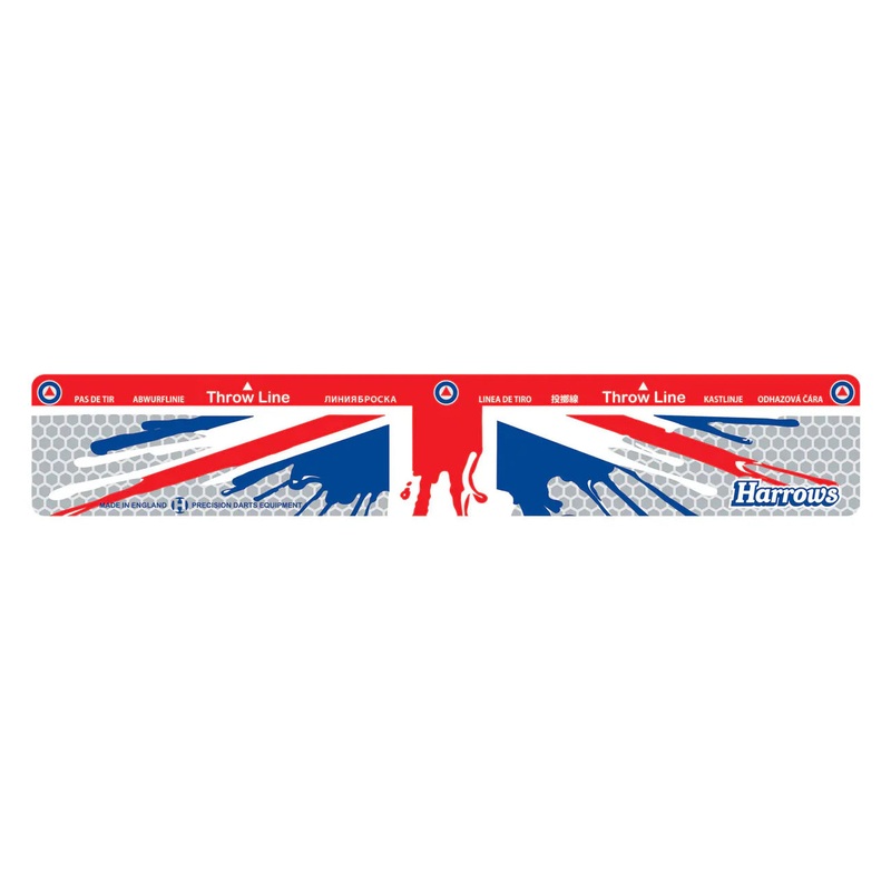 Harrows Heavy Duty Throw Line – Union Jack Easy to apply and sticks to all hard surfaces