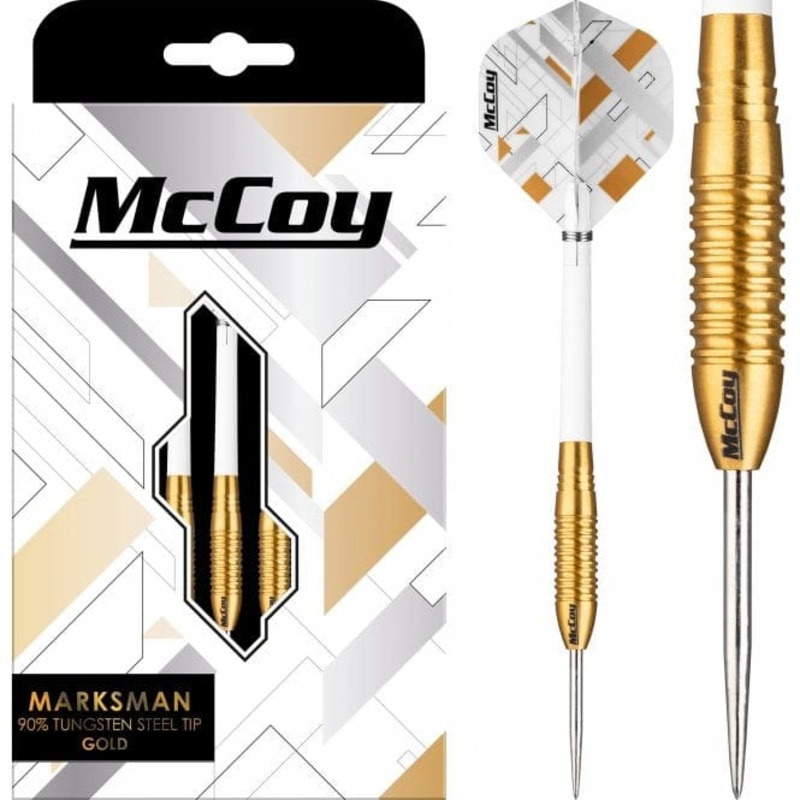 McCoy Marksman – 90% Steel Tip Tungsten – Gold 22g