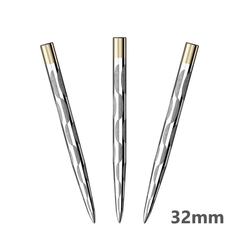 Mission Laser Plus Solid Arc Dart Points *32mm
