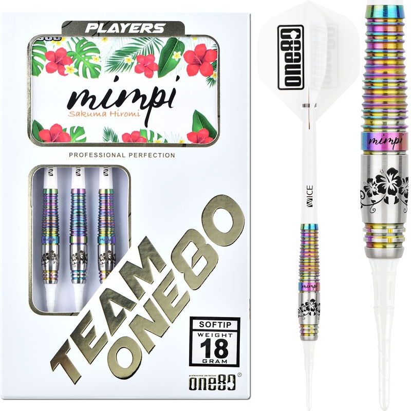 One80 Sakuma Hiromi Darts – Soft Tip – Mimpi – Signature – Chameleon – 18g 18g