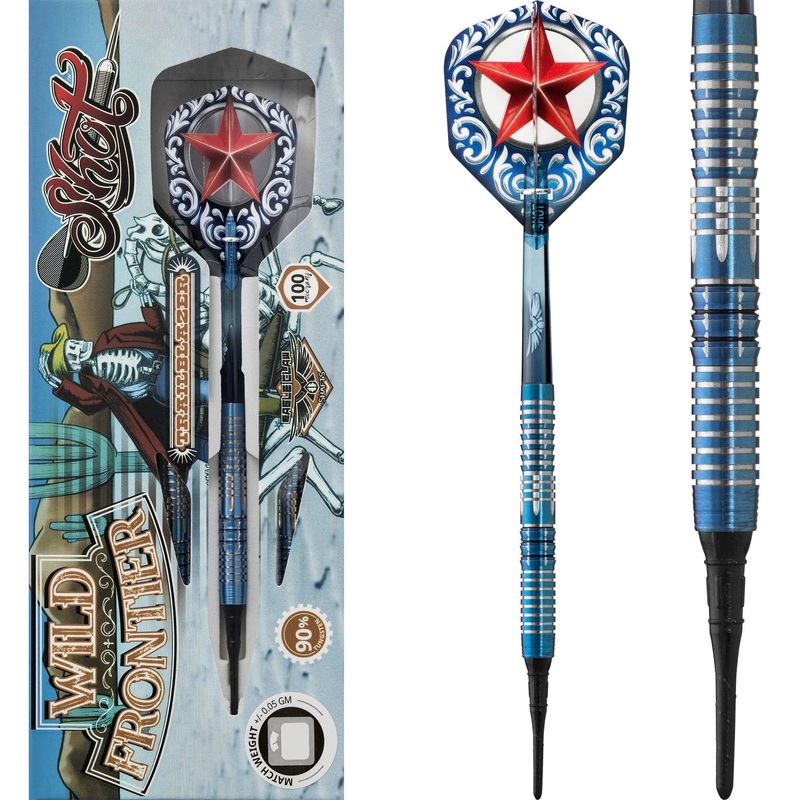 *Shot Wild Frontier Darts – Soft Tip – Trailblazer 18g