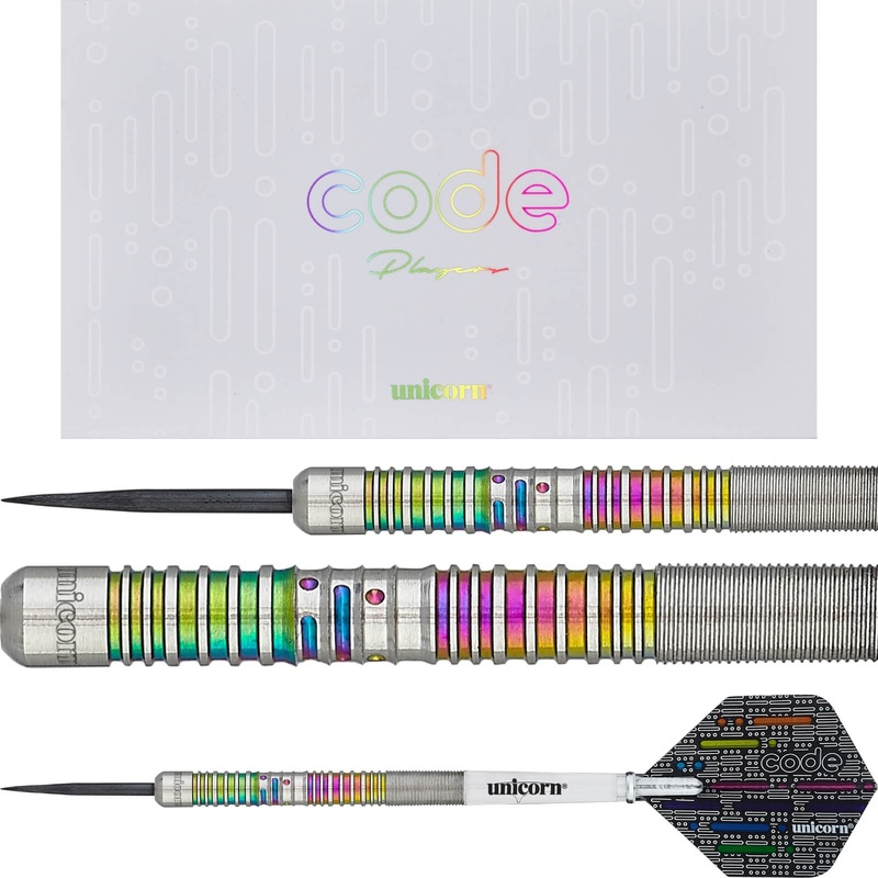 Unicorn – Code James Wade Darts – Steel Tip – 90% Tungsten – 20g 22g 20 grams