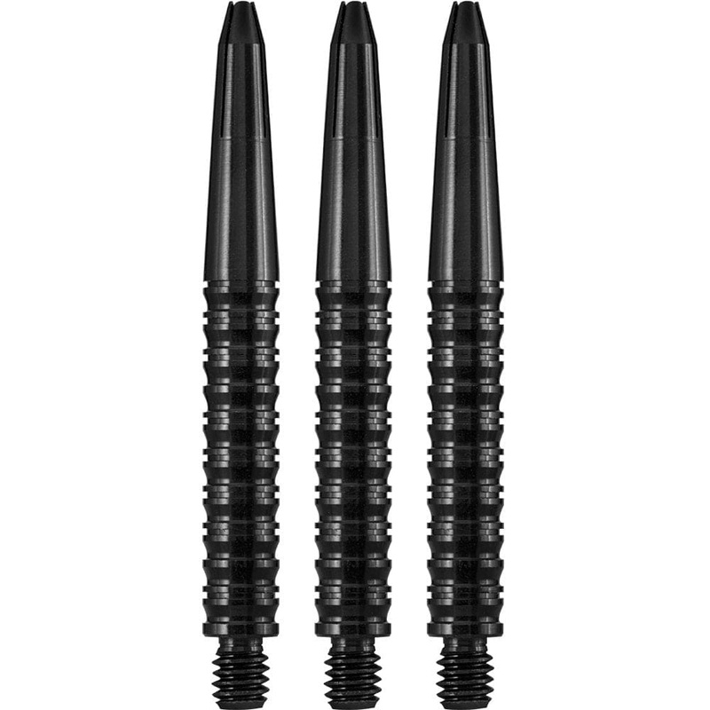 Bulls @501 Shafts – Aluminium Dart Stems – Black Medium