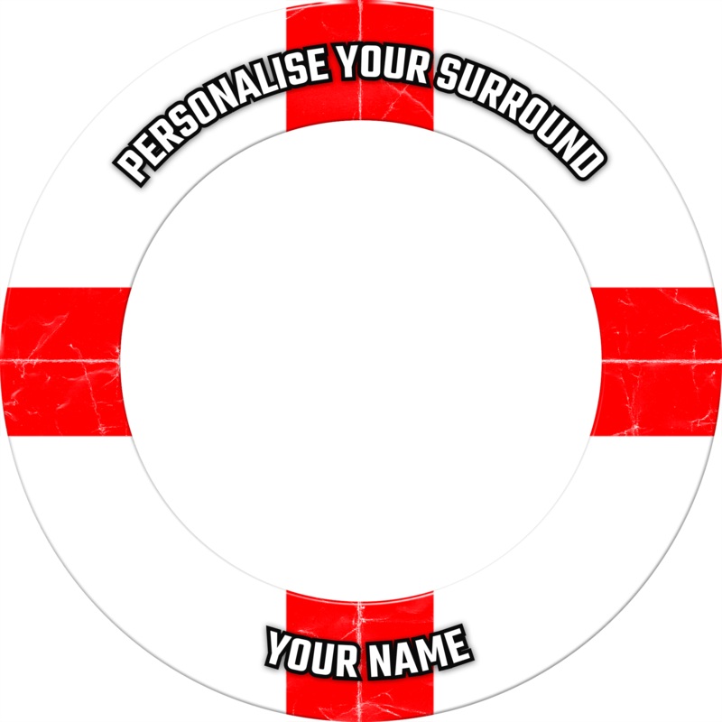 Designa Dartboard Surround – Design Collection – Heavy Duty – England Default Title