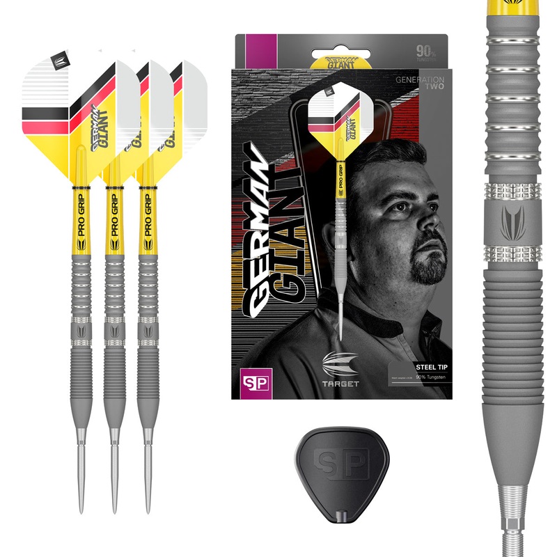 Gabriel Clemens G2 90% Tungsten Swiss Point Steel Tip Darts by Target 21 Gram