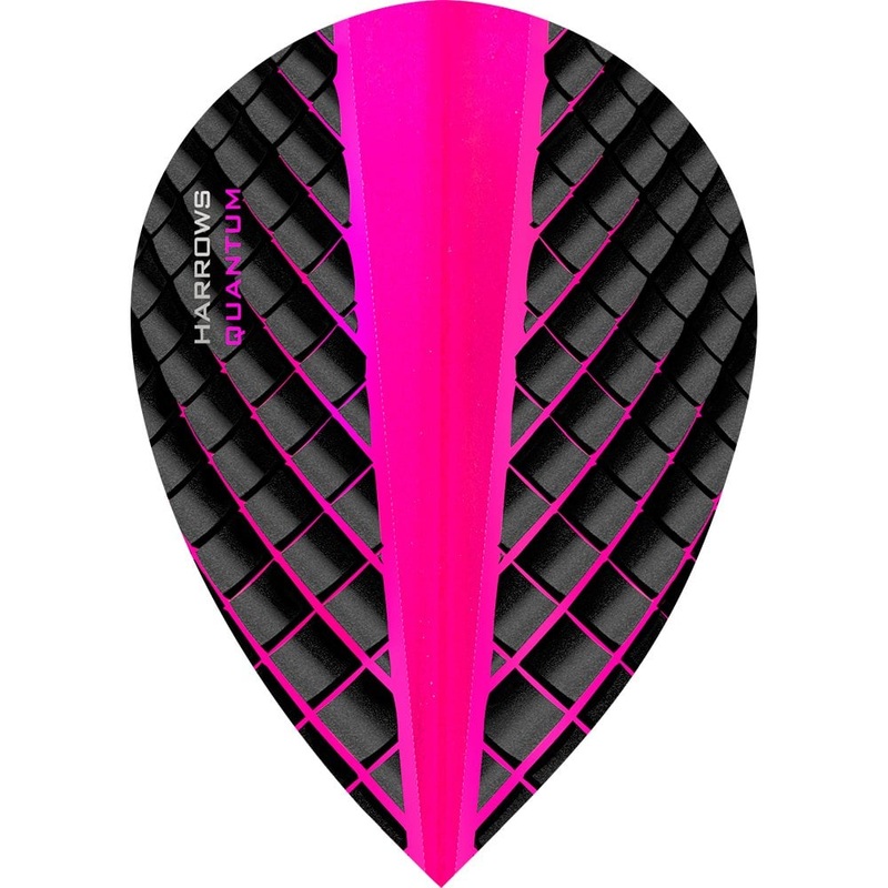 Harrows Quantum Pear Pink Dart Flights