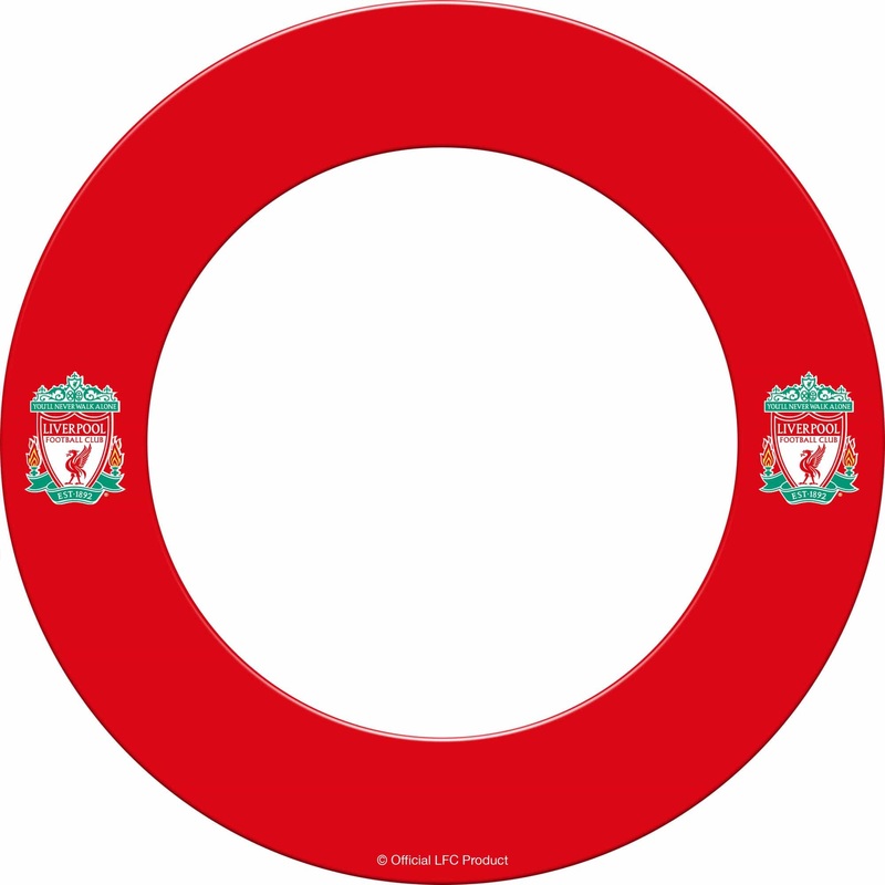 Liverpool FC Dartboard Surround – Official Licensed – LFC – S4 – Red – Crest