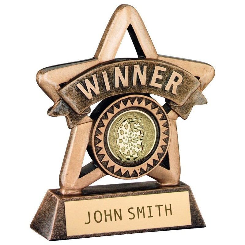 Mini Star – Darts Trophy – Winner Award – Medium Default Title
