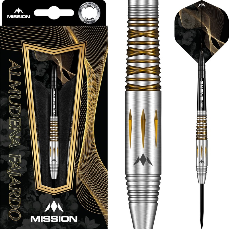 Mission – Almudena Fajardo Darts – Steel Tip – 95% Tungsten – 21g 23g 21 grams