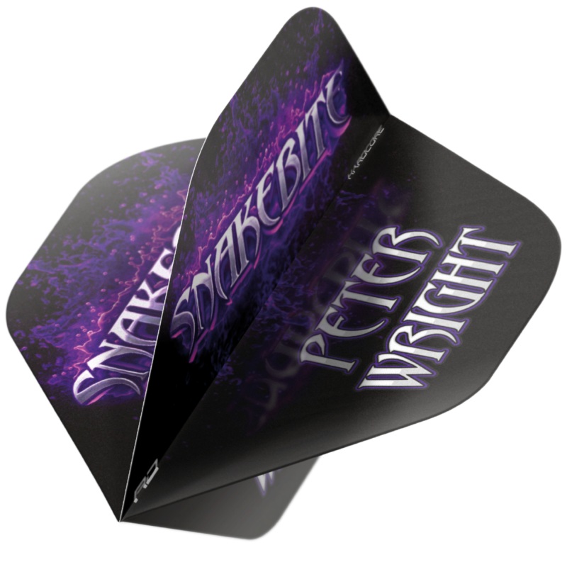 Peter Wright Snakebite Purple Logo Hardcore Standard