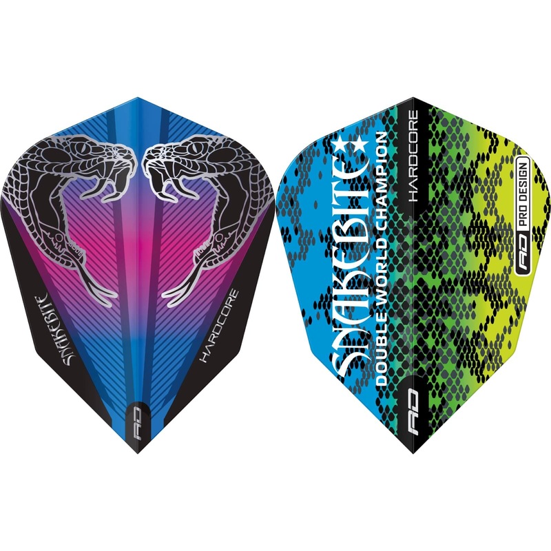 Red Dragon – Peter Wright Hardcore – V-Standard Dart Flights F6854