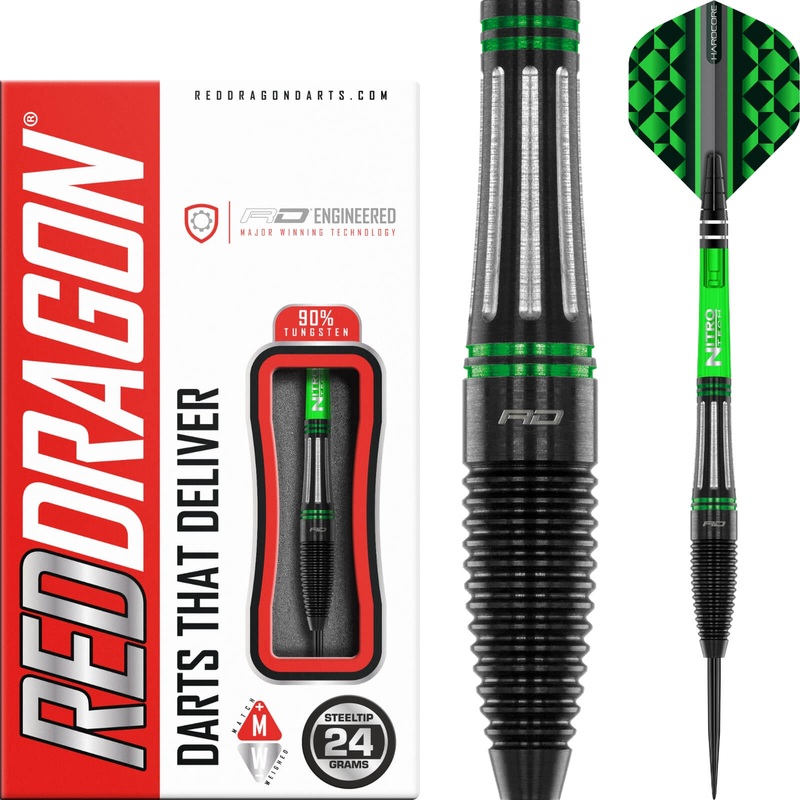 Red Dragon – Slipstream Darts – Steel Tip – 90% Tungsten – 22g 24g 26g 22 grams