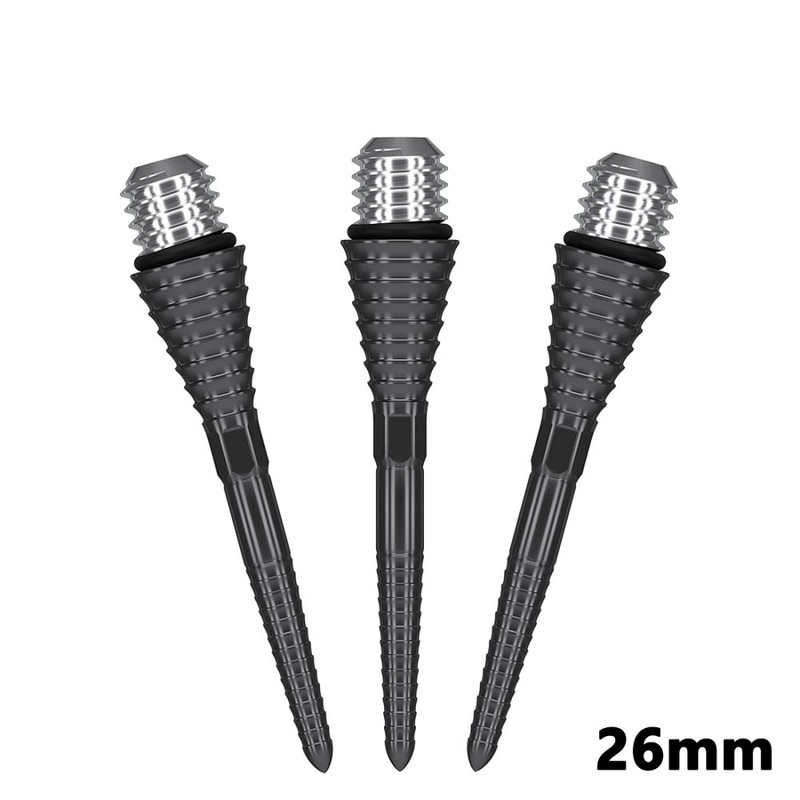 Target Titanium Grooved Conversion Points Black *26mm
