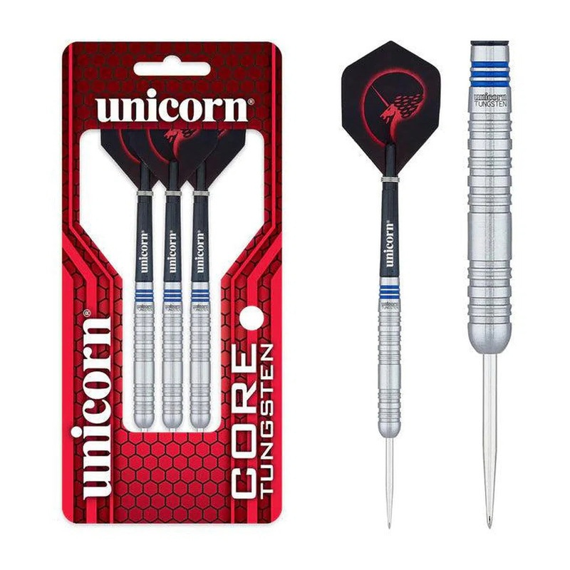 Unicorn Core 80% Tungsten Steel Tip Darts – Style 1 22 GRAM