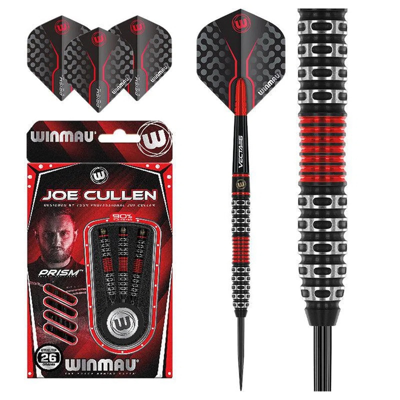 Winmau Joe Cullen SE 90% Tungsten Steel Tip Darts 22 GRAM