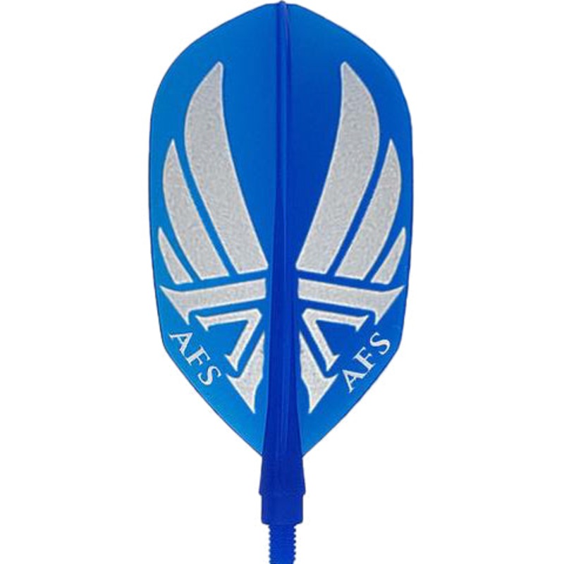 Accurate AFS Dart Flights – Slim Soft Blue
