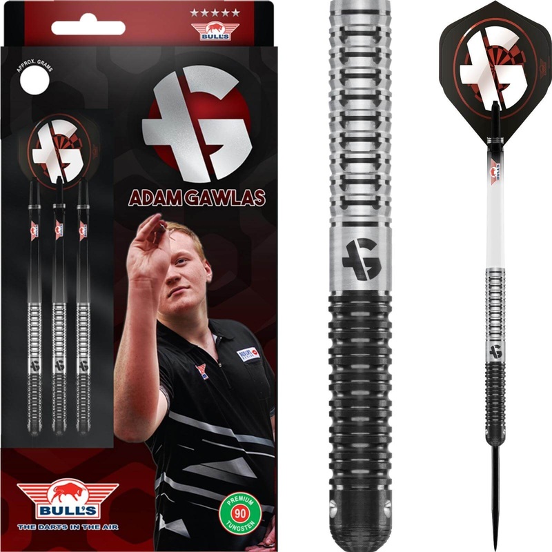 Bull’s NL – Adam Gawlas Darts – Steel Tip – 90% Tungsten – 21g 23g 25g 21 grams