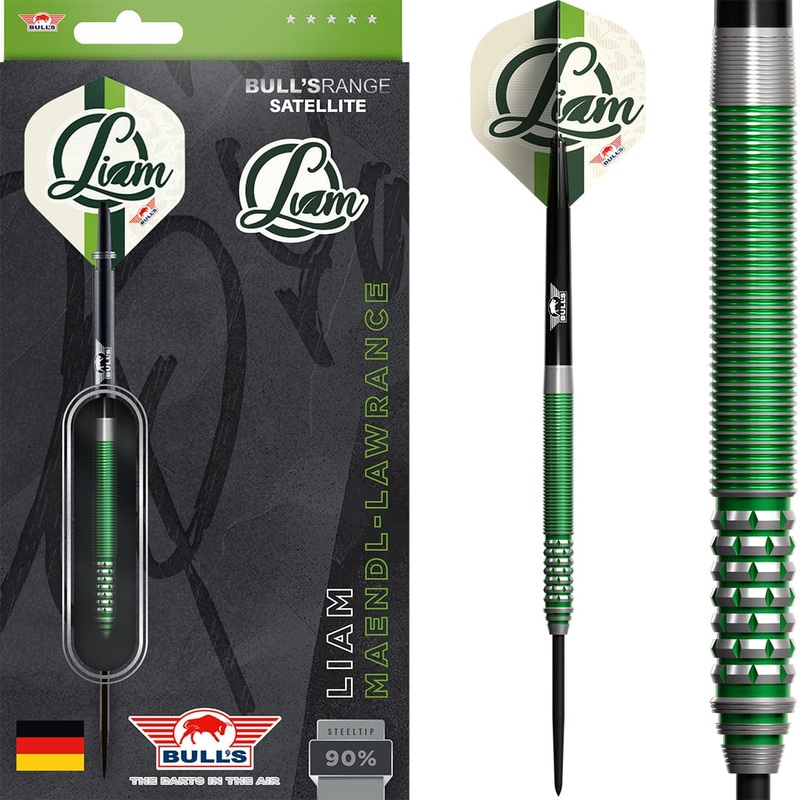 Bulls Liam Maendl Lawrance Darts – Steel Tip – 90% Tungsten