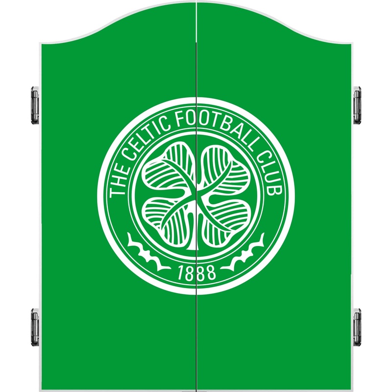 Celtic FC Dartboard Cabinet – Official Licensed – Celtic – C1 – Crest