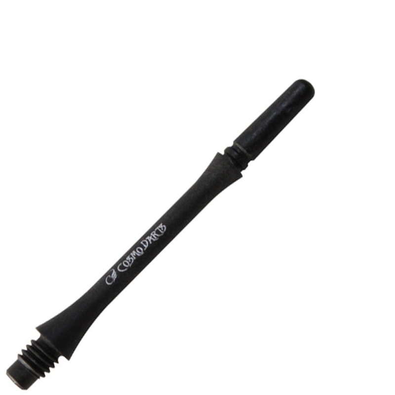 Fit Flight Carbon Slim Spinning Dart Shafts – Super Medium #6 (35.0mm) Black