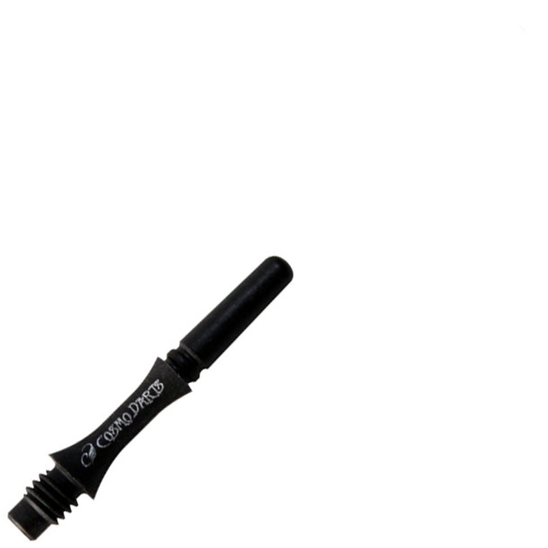 Fit Flight Carbon Slim Spinning Dart Shafts – Super X-Short #1 (13.0mm) Black