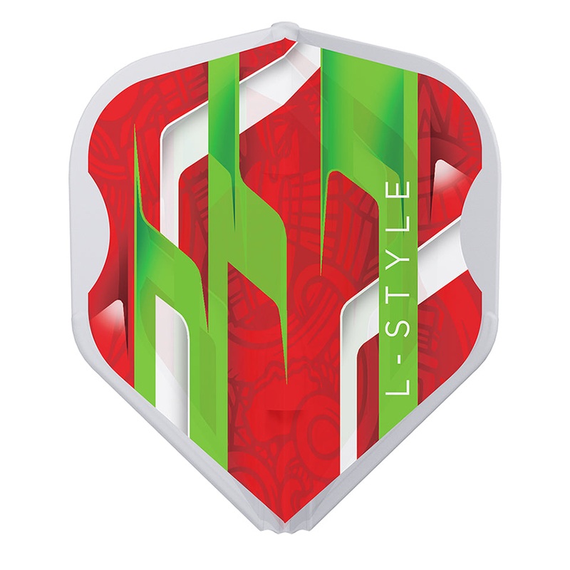 L-Style EZ Origin Mamo Series Dart Flights – L1 / Standard Red