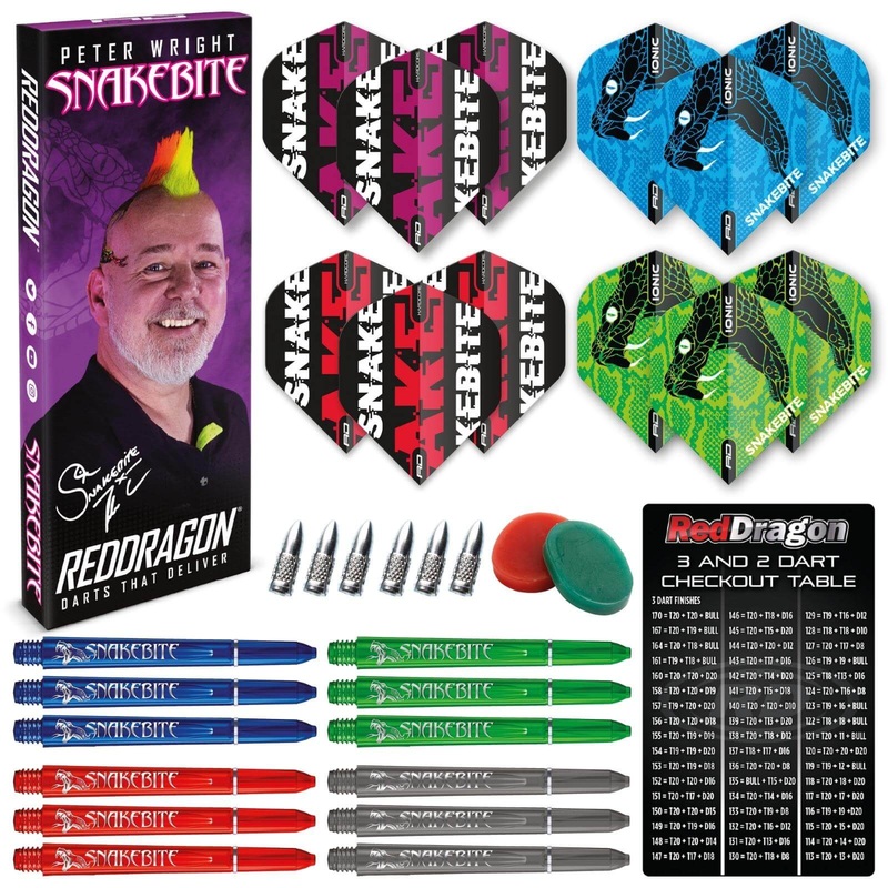 Red Dragon – Peter Snakebite Wright – Darts Accessory Pack