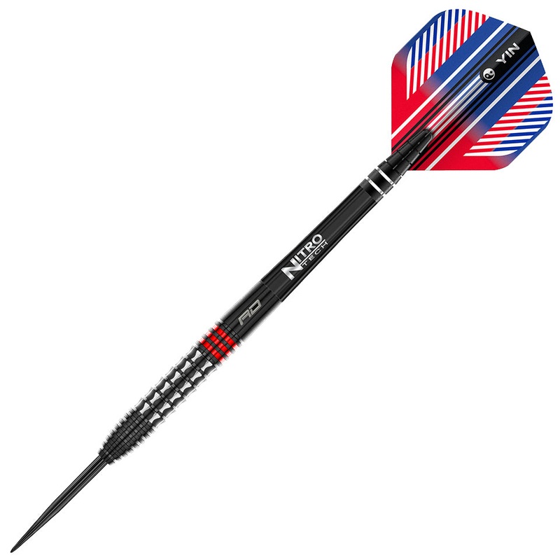 Red Dragon Vengeance Red Steel Tip Darts – 22gm