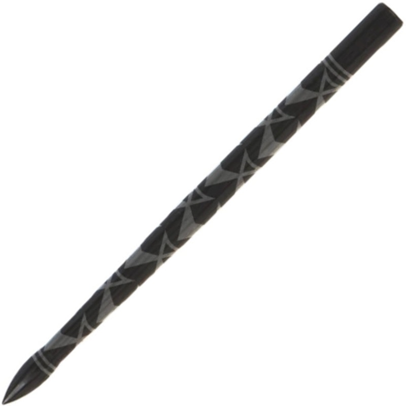 Shot Arrowhead Steel Replacement Points – Black 38mm