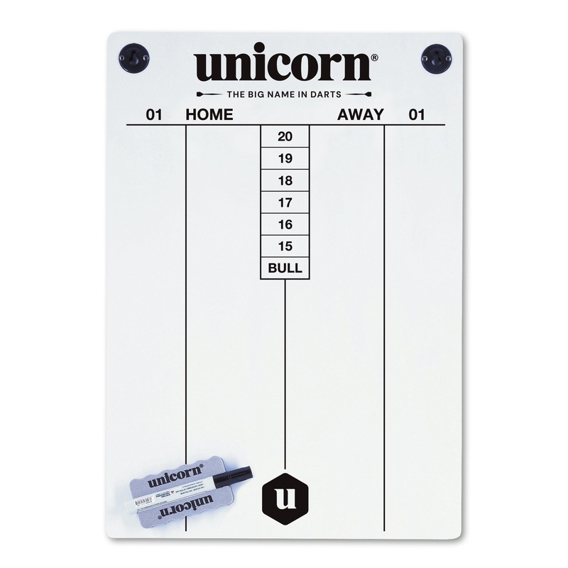 Unicorn Marker Board – Dry Wipe – 57cm x 40cm – Whiteboard Kit