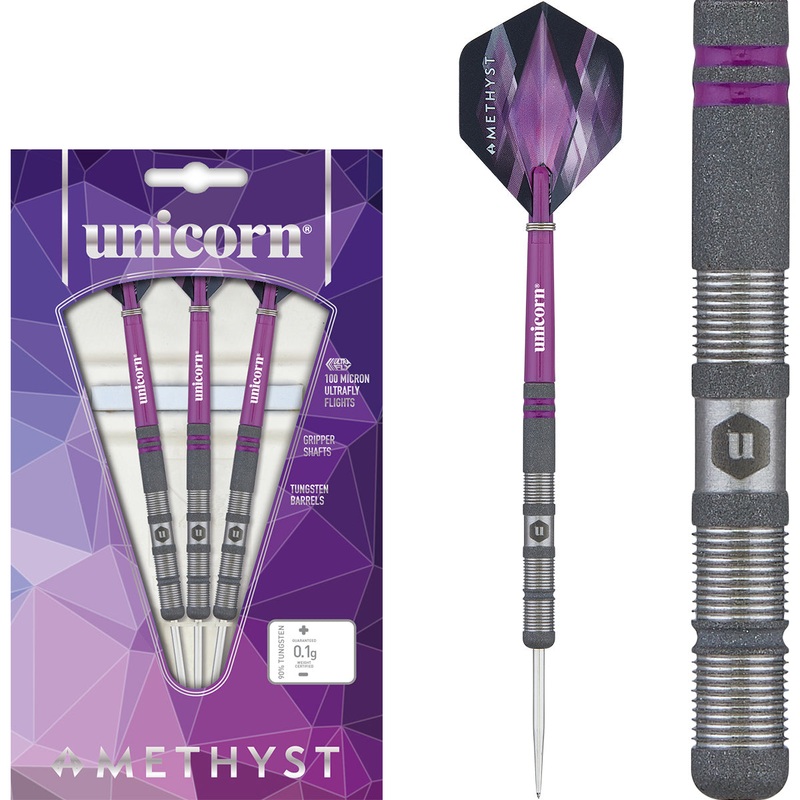 Amethyst 1 90% Tungsten Steel Tip Darts by Unicorn 21 Gram