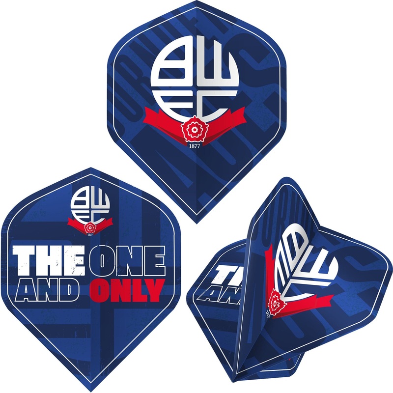 *Bolton Wanderers Dart Flights – 100 Micron – No2 – Std – BWFC – F2 – The One and Only