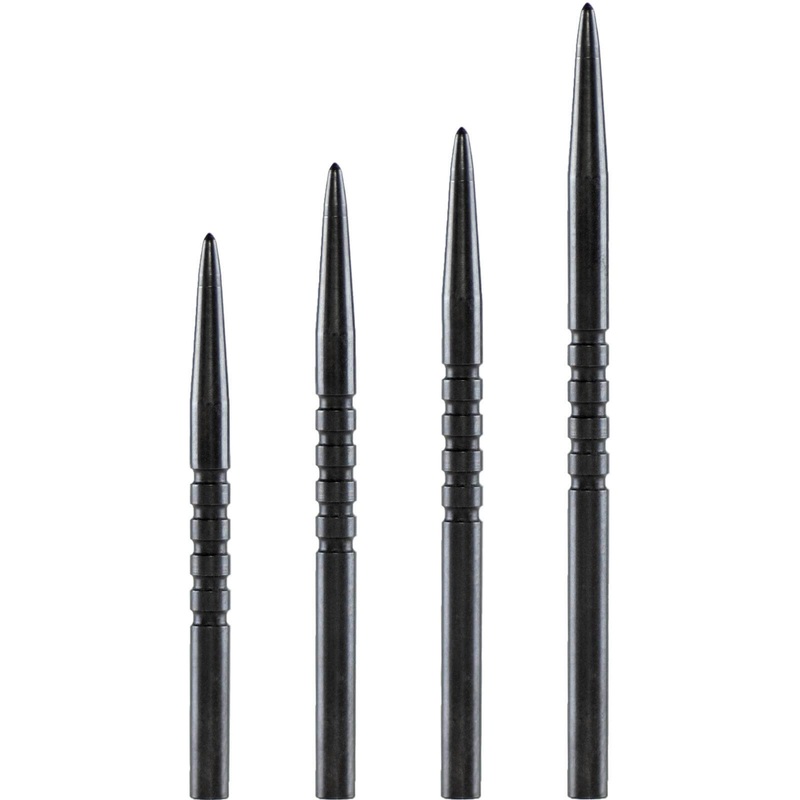 Bull’s NL – Black Ringed Grip Dart Points – 32mm 36mm 38mm 45mm 32mm