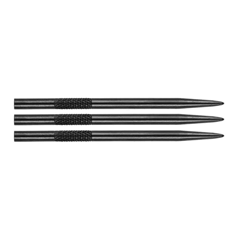 Bull’s NL Knurled Grip Points Black 35mm