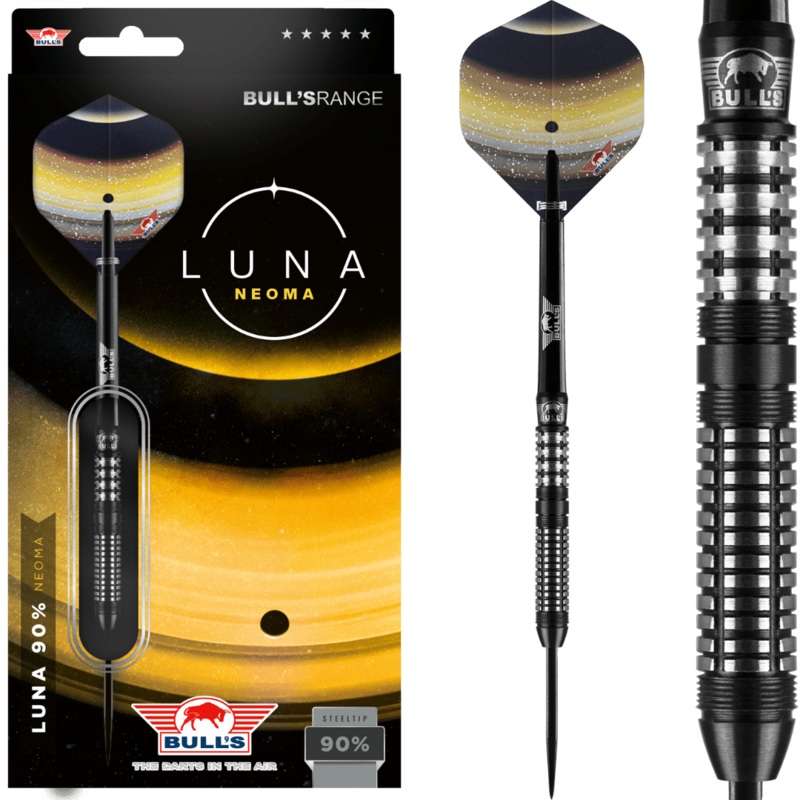 Bull’s NL Luna Neoma 90% Tungsten 24 gram Steel Tip Dart Set