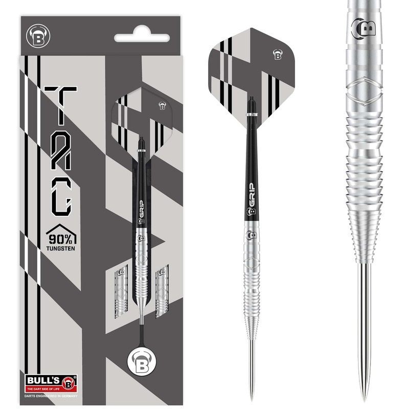 BULL’S Tac Darts – Steel Tip – 90% Tungsten – T3 21g