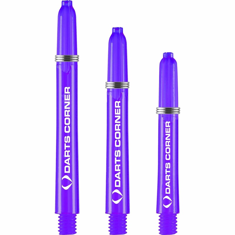 *Darts Corner Polycarbonate Shafts – Dart Stems – Purple Medium