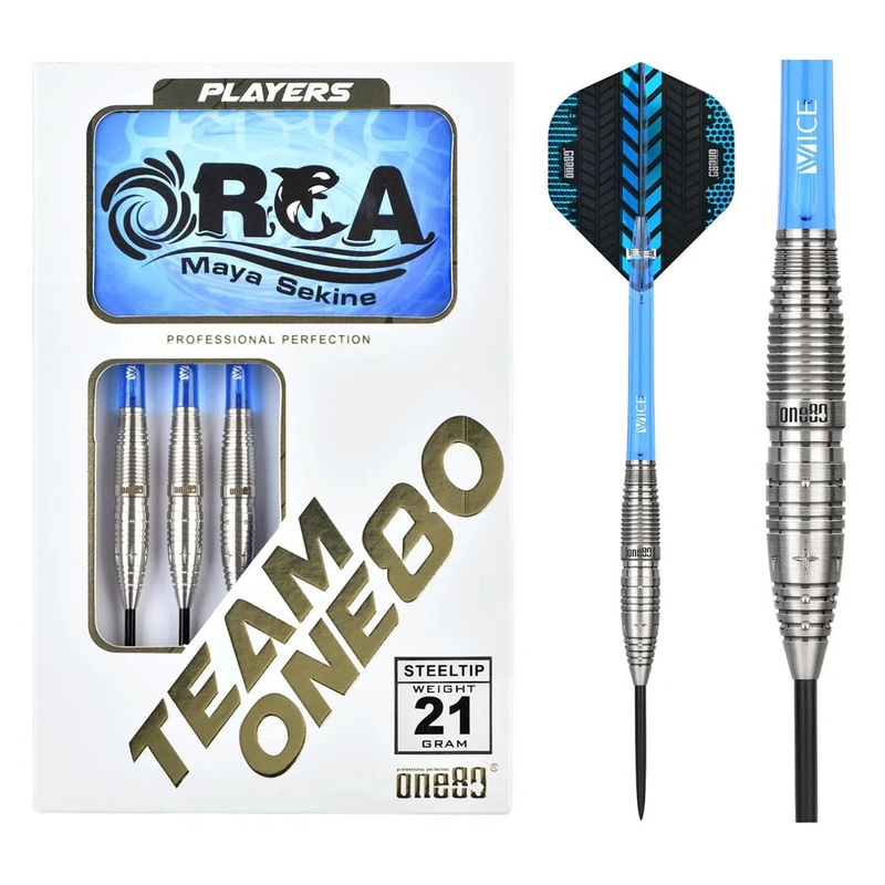 One80 Maya Sekine 90% Tungsten Steel Tip Darts 21 GRAM