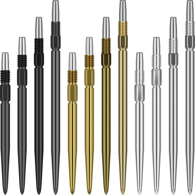 Target – Swiss Plain Dart Points – 26mm 30mm 35mm 40mm Black 26mm