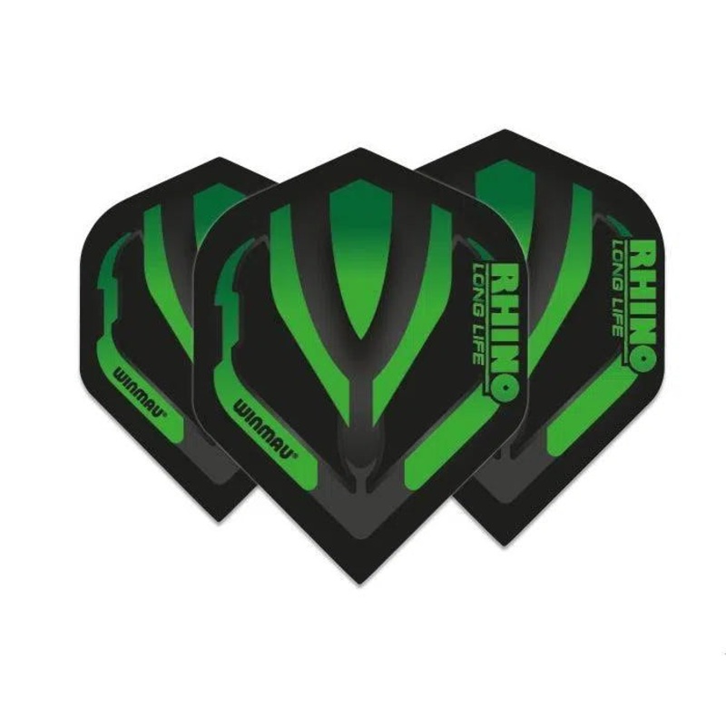 Winmau Rhino Extra Thick Standard Green Flights