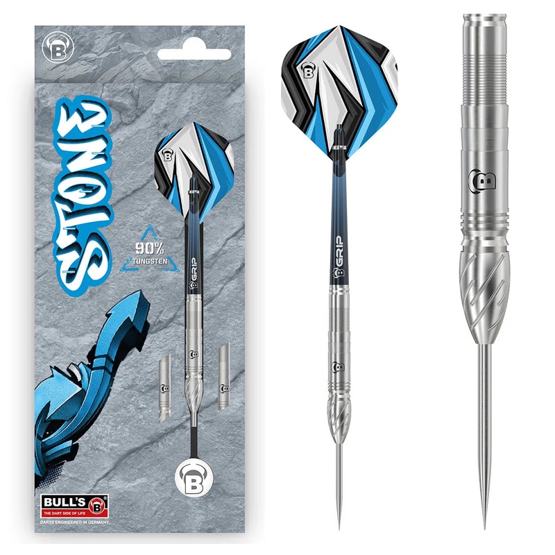 Bull’s DE Stone S1 90% Tungsten Steel Tip Darts 21 GRAM